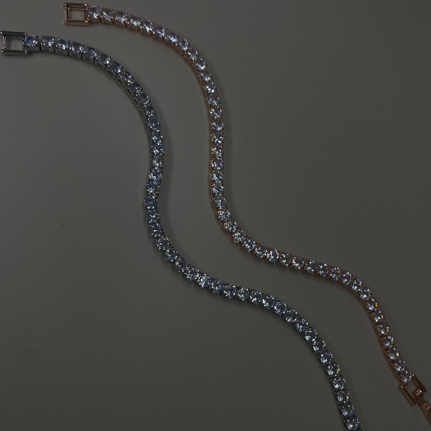 צמיד טניס זהב