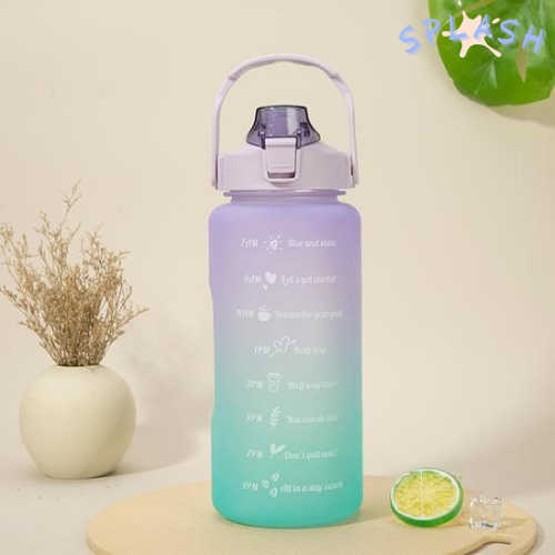 בקבוק 2 ליטר - סגול תכלת