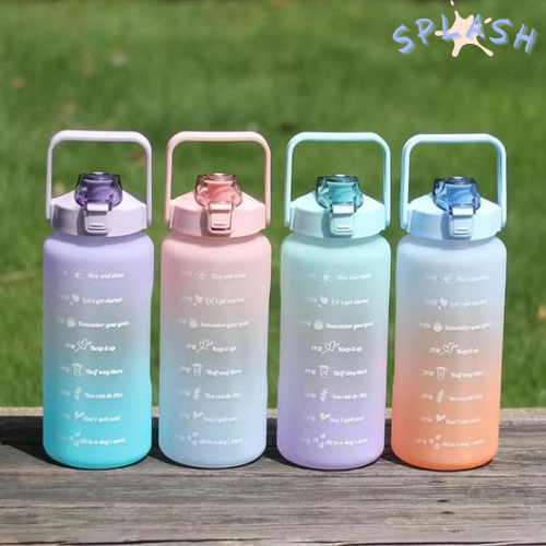 בקבוק 2 ליטר - תכלת סגול