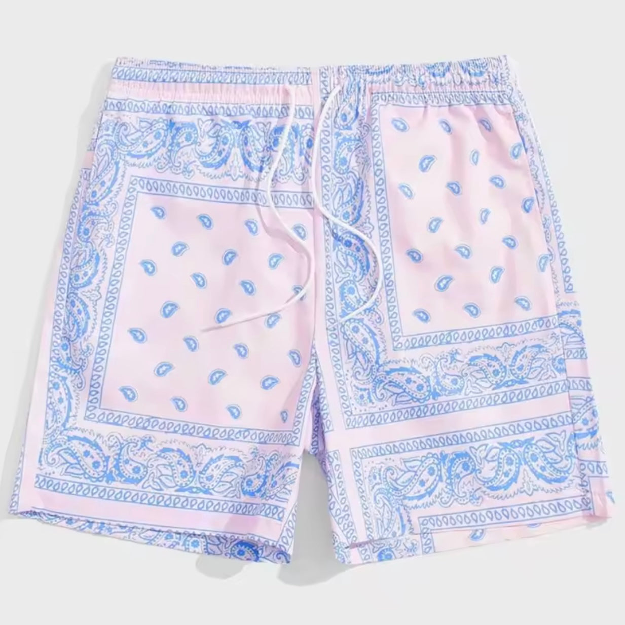 בגד ים הוואי ורוד כחול