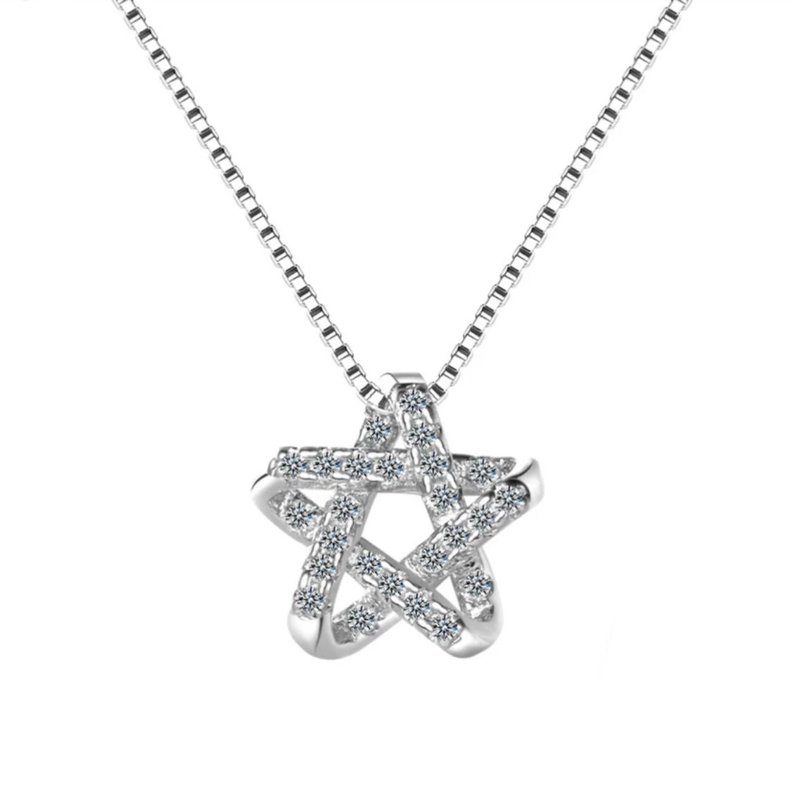 שרשרת מגן דוד | כסף 925