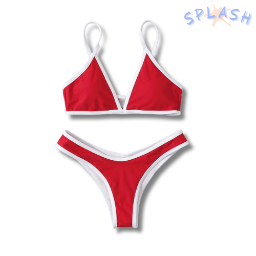 ביקיני אדום לבן