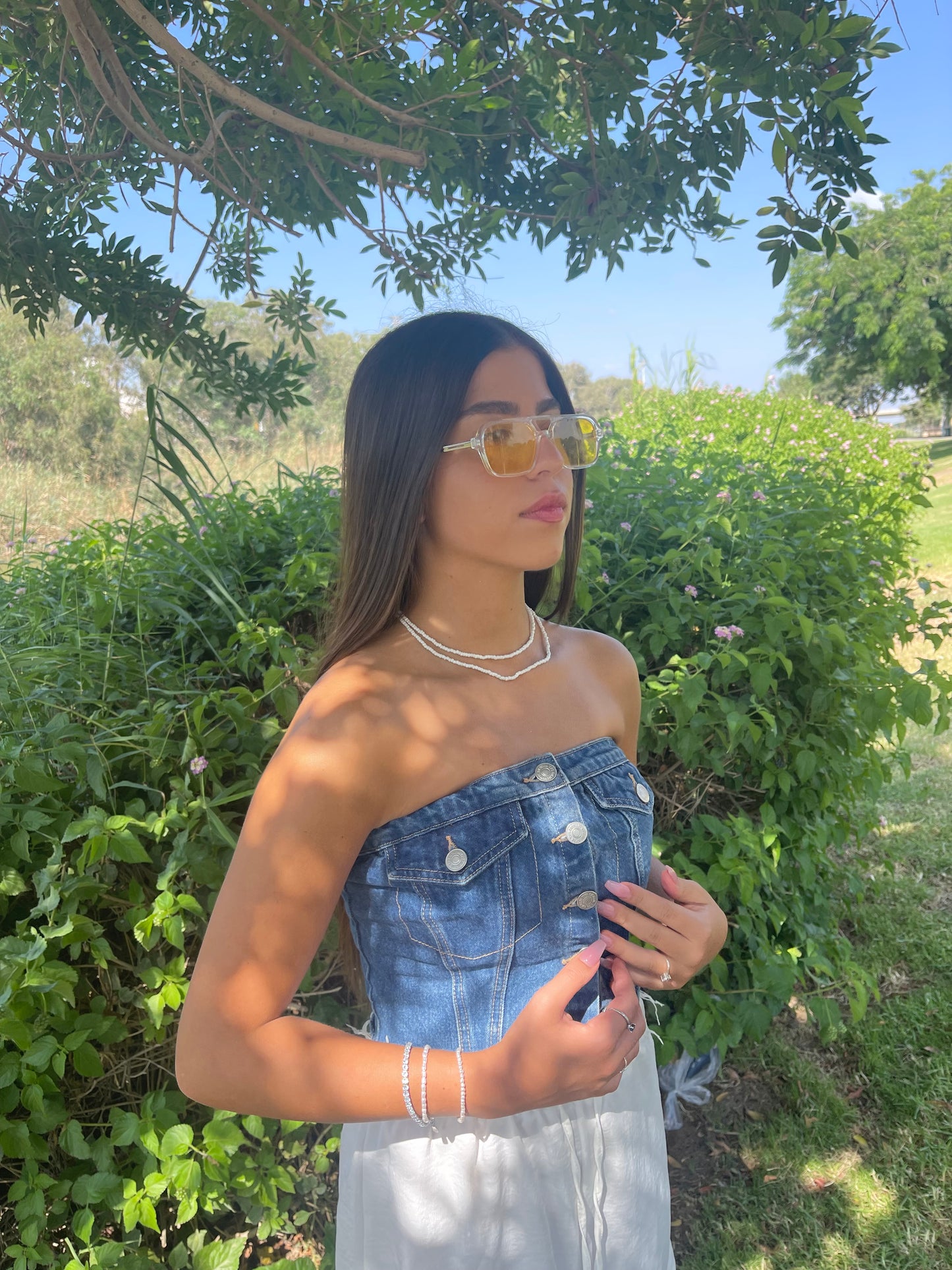 משקפי פלוס צהוב