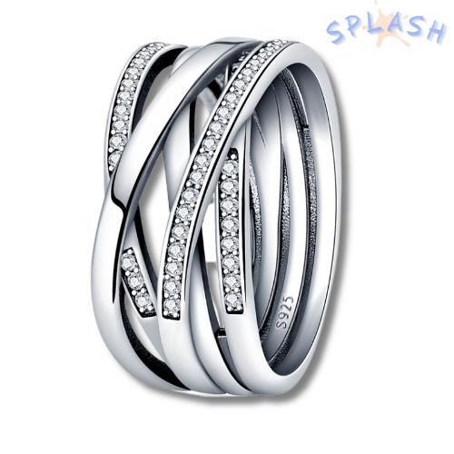 טבעת זרקון כסף 925 - איסלנד