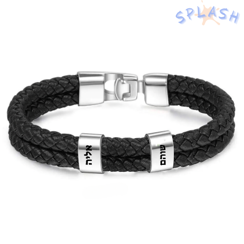 צמיד חריטה לגבר - עידו