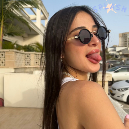 משקפי שמש לונדון זהב שחור