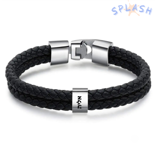 צמיד חריטה לגבר - עידו