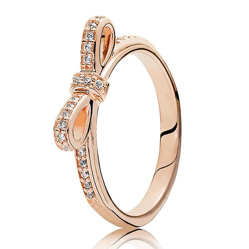 18 טבעות רוז גולד