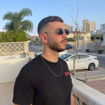 משקפיי שמש טכנו שחור